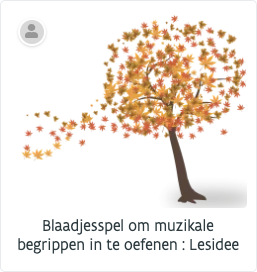 Blaadjesspel om muzikale begrippen in te oefenen
