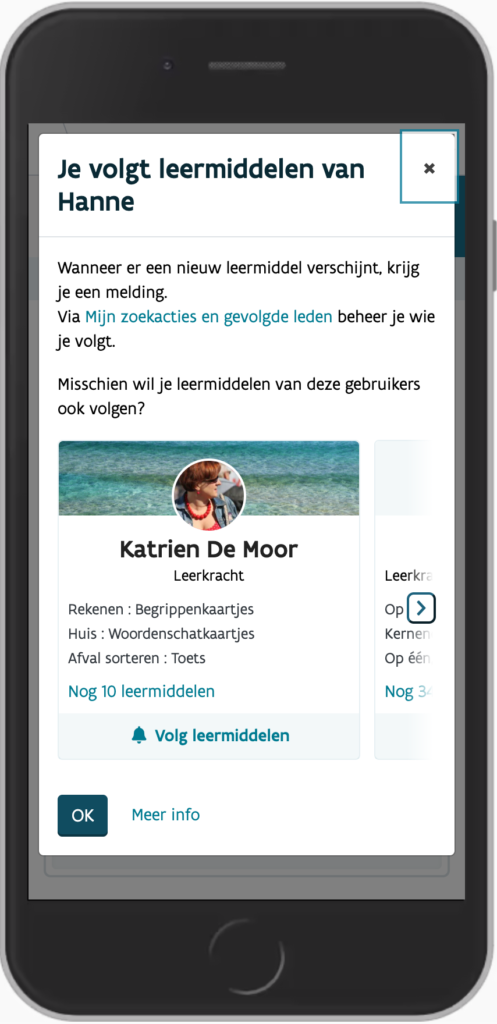 Leraren volgen met suggesties